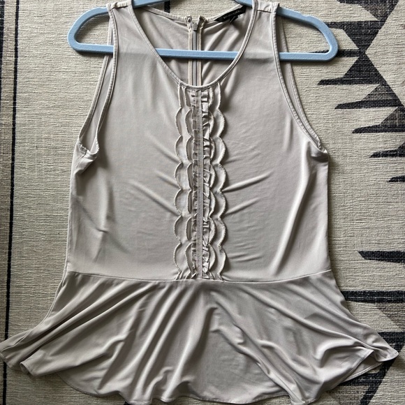 Banana Republic Peplum Top w/ Scallop Detail - Picture 3 of 4